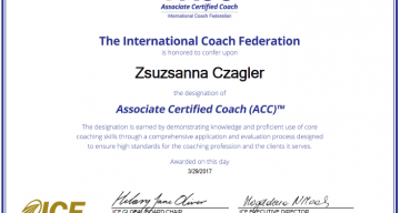 Czagler Zsuzsa, Coach